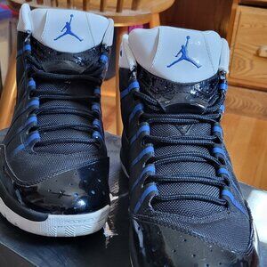 Jordan Play in These F TXT Black White-Varsity Royal, Men Size 10